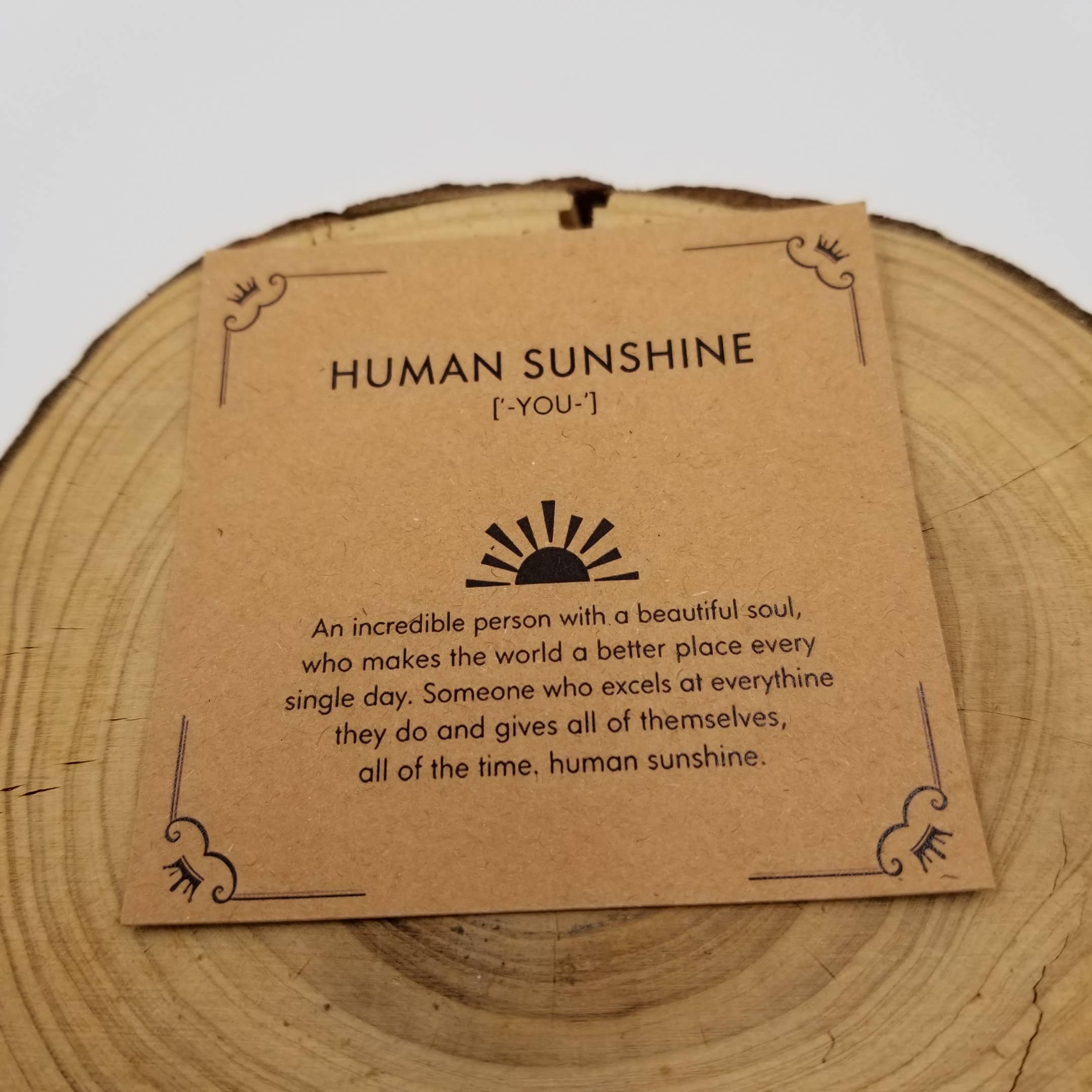 Solar Radiance Natural Stone Bracelet
