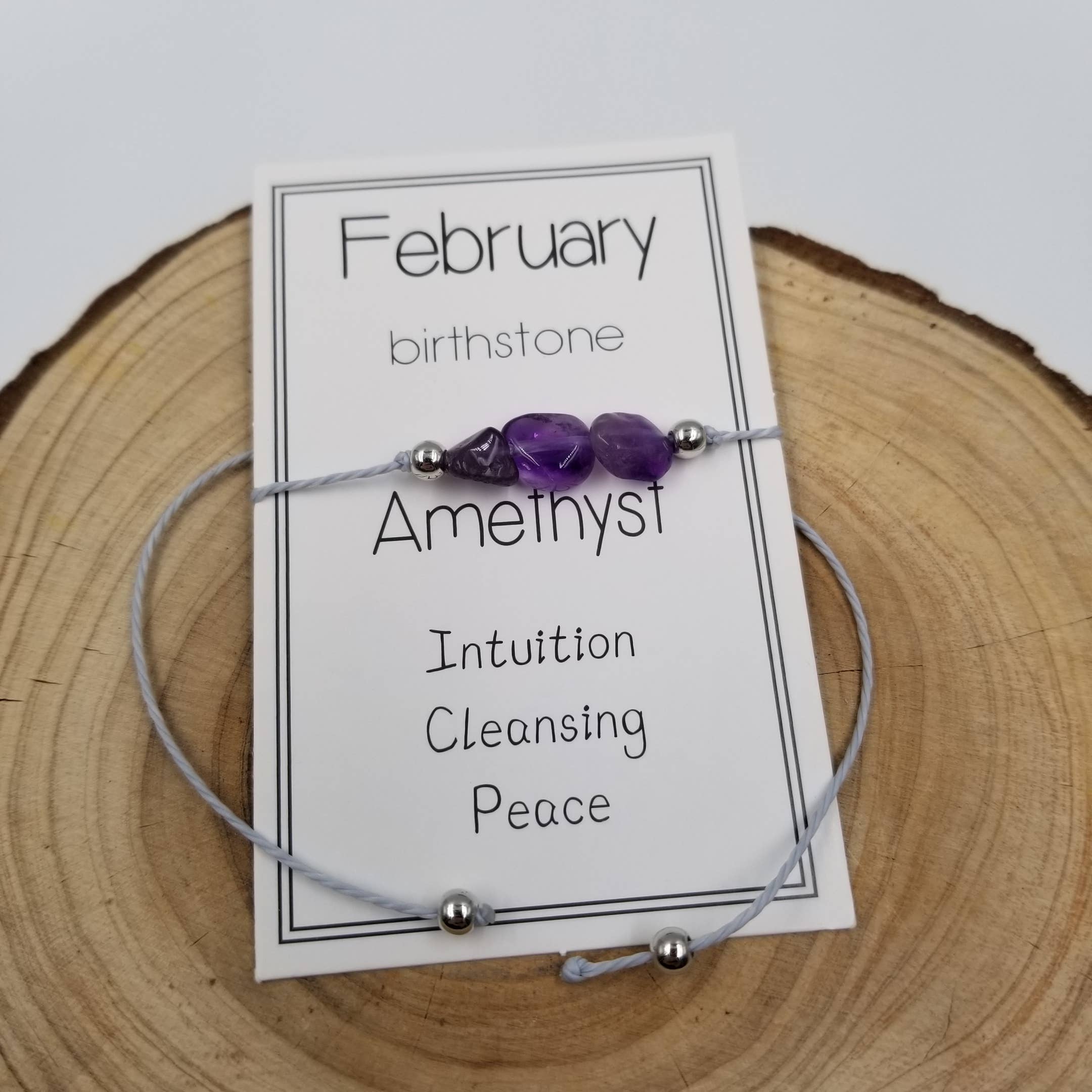 Zodiac Birthstone Bracelet