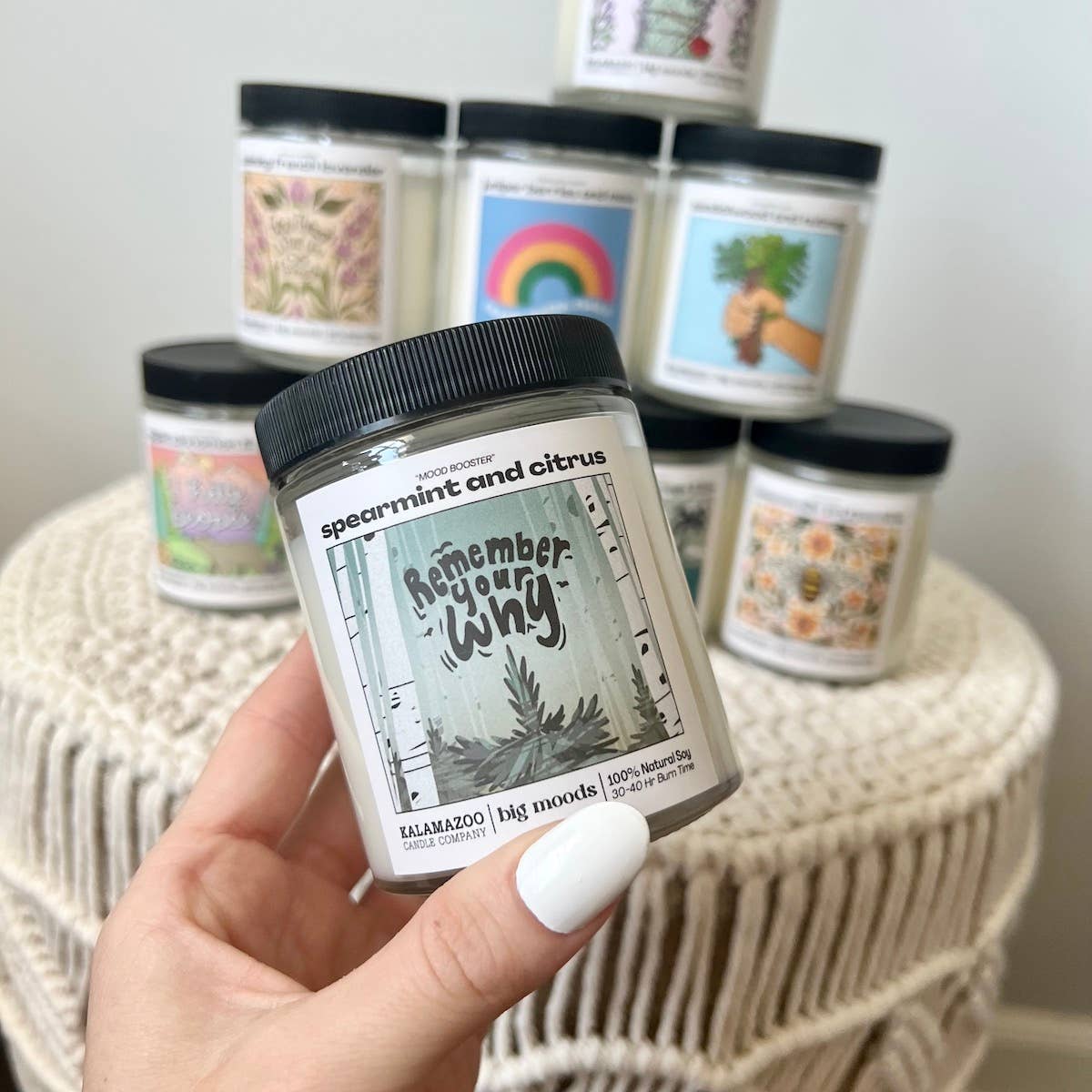 "Remember Your Why" 100% Soy Candle