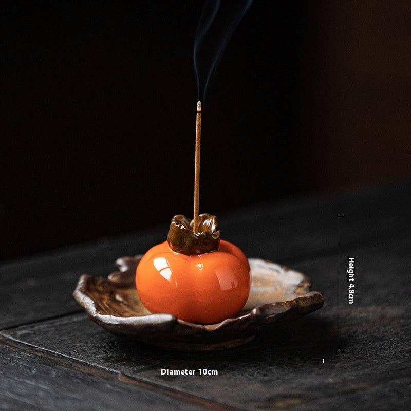 Persimmon Incense Holder