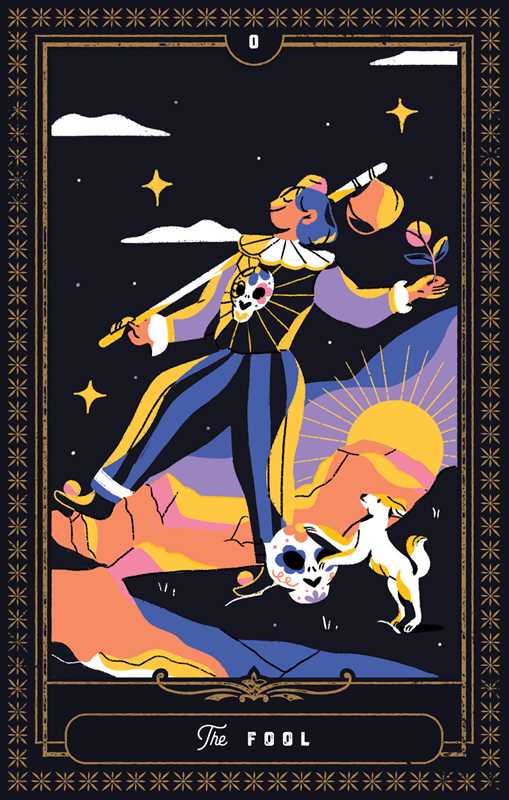 Baraja de Tarot y guía de las calaveras de azúcar por David A. Ross
