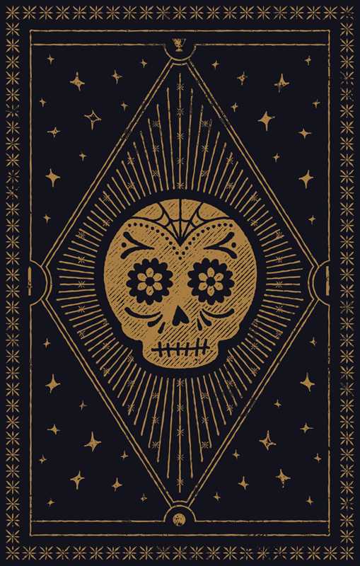 Baraja de Tarot y guía de las calaveras de azúcar por David A. Ross
