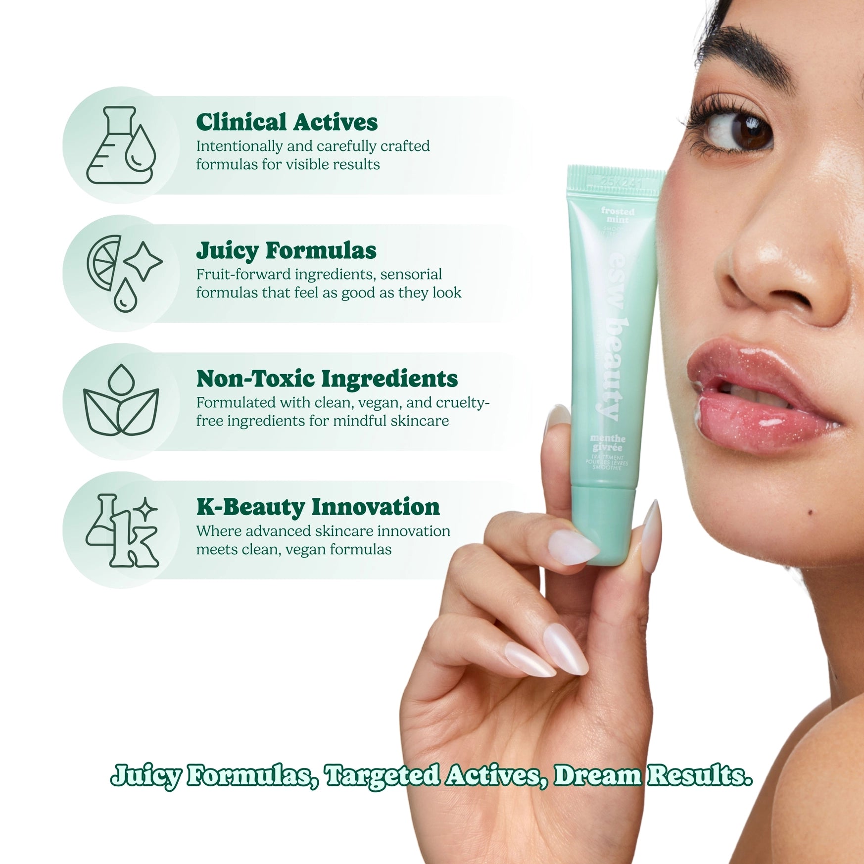 Frosted Mint Smoothie Enhanced Protection Lip Treatment