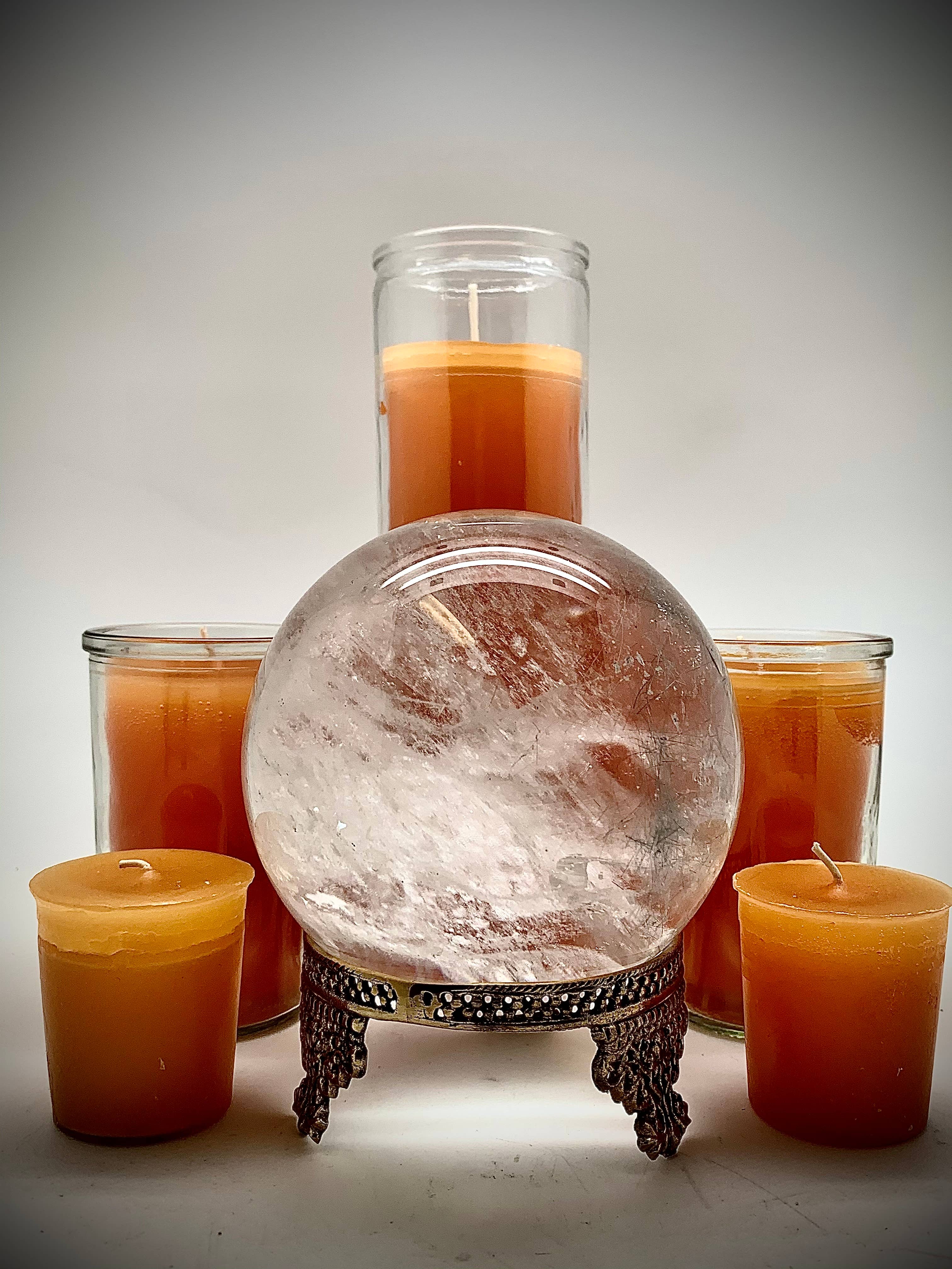 Gold 7 Day Prayer Candle - Abundance, Positivity