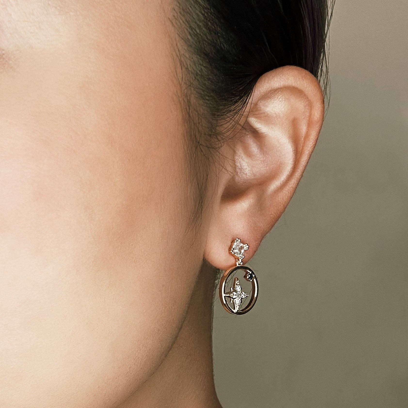 Cosmic Charm Earring Set