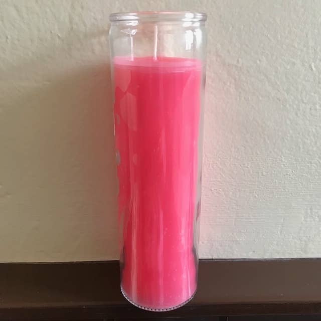 Pink 7 Day Prayer Candle - Romance, Love, Self-Love