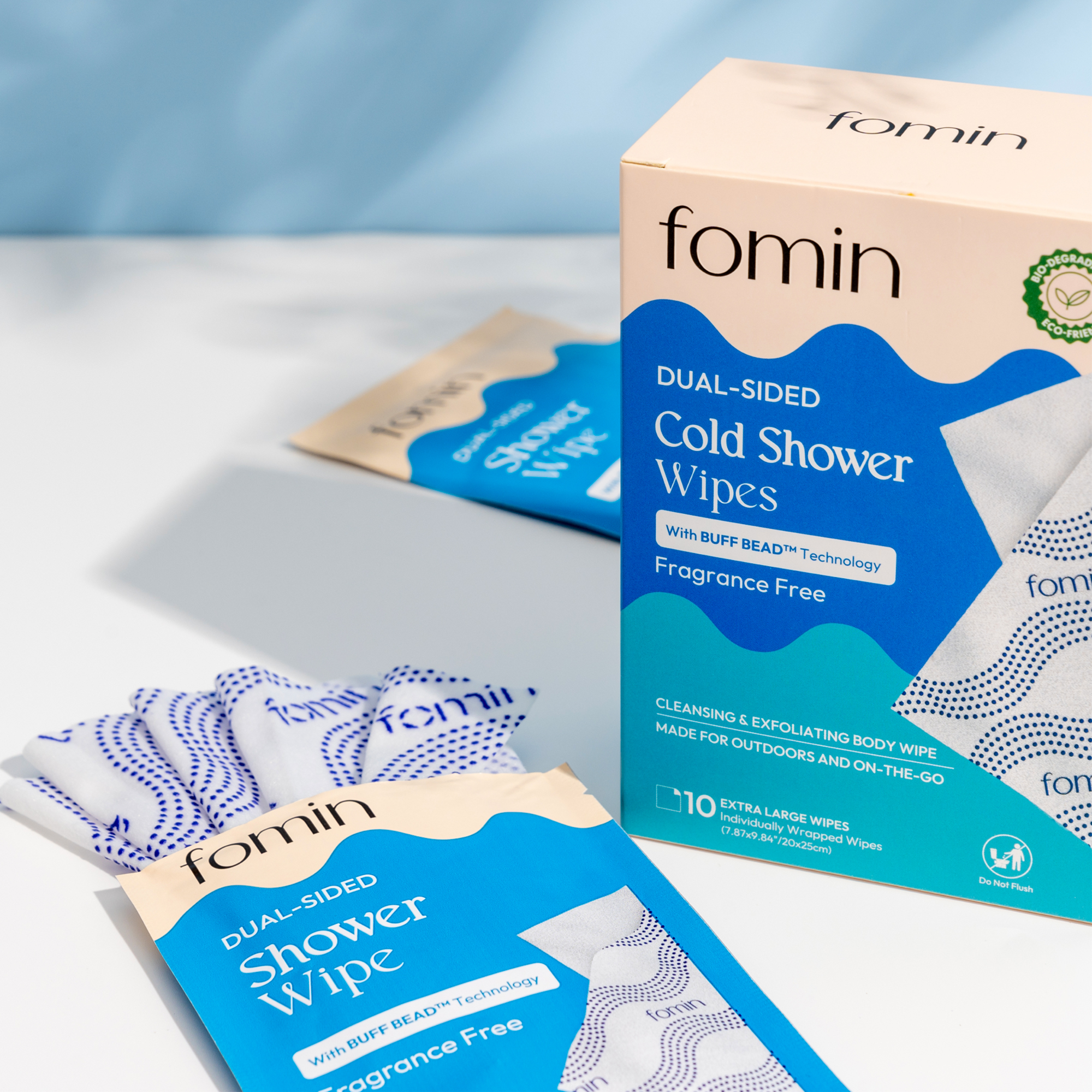Shower Wipes | Travel, Post-Workout | Body Care