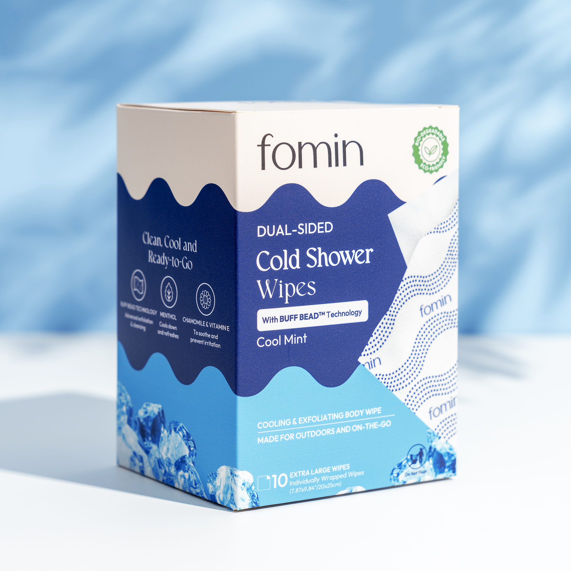 Shower Wipes | Travel, Post-Workout | Body Care