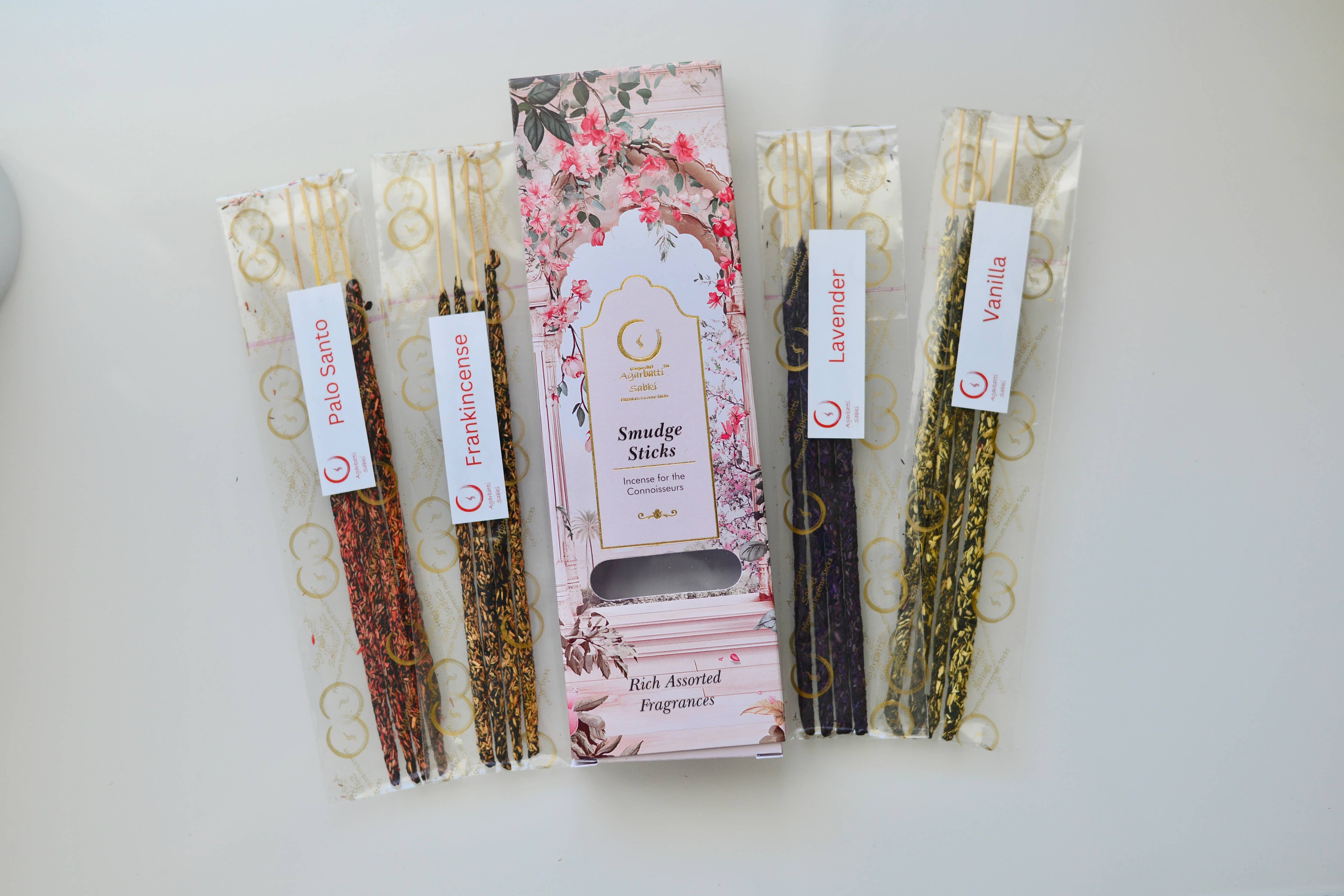 Smudge Incense Sticks Assorted Fragrances 