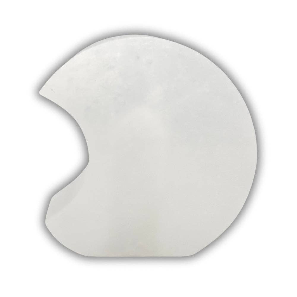 Selenite Moon Lamp