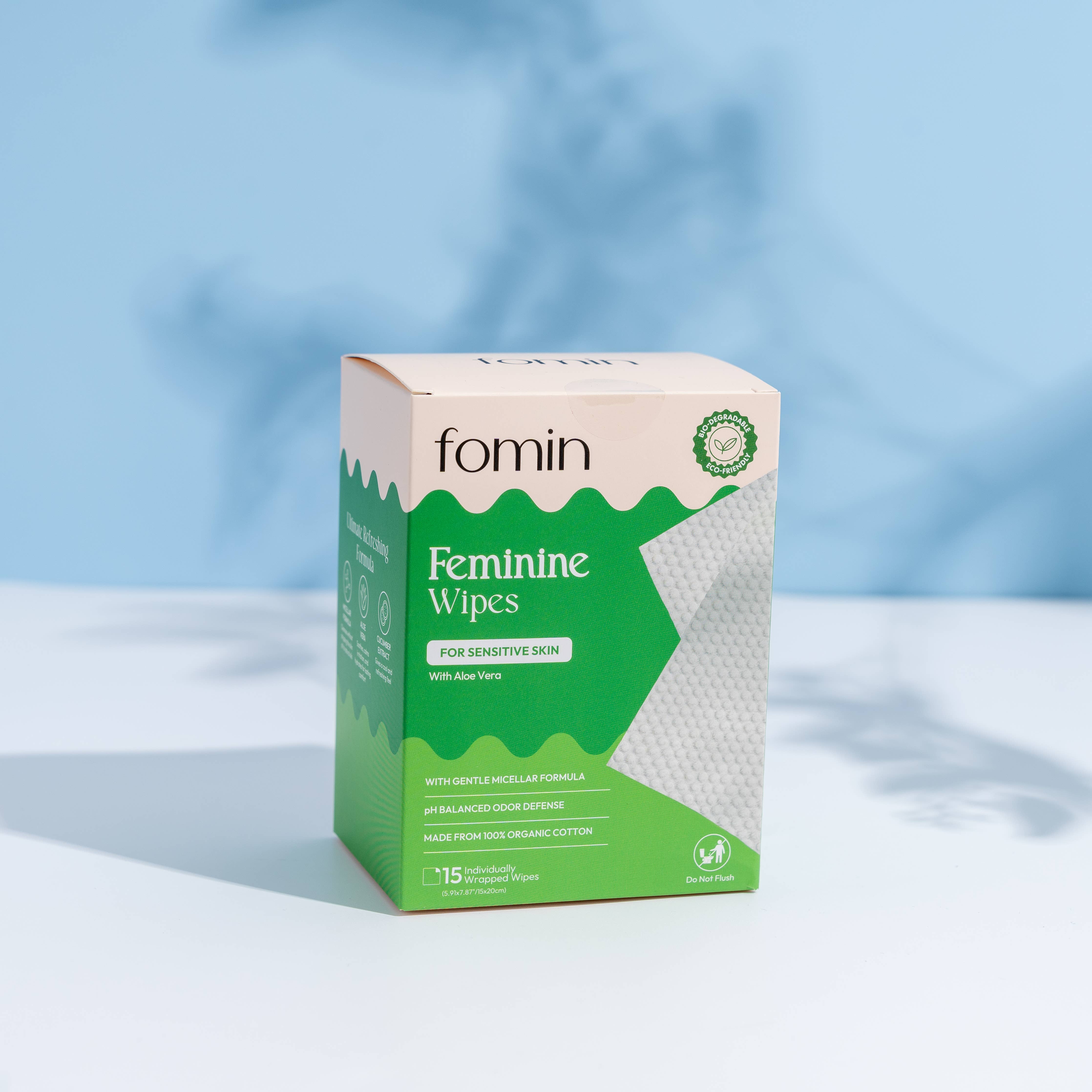 Feminine Wipes | Fragrance Free & Aloe Vera | Feminine Care