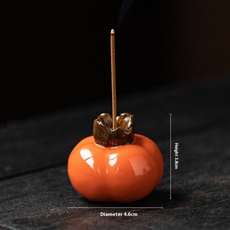 Persimmon Incense Holder