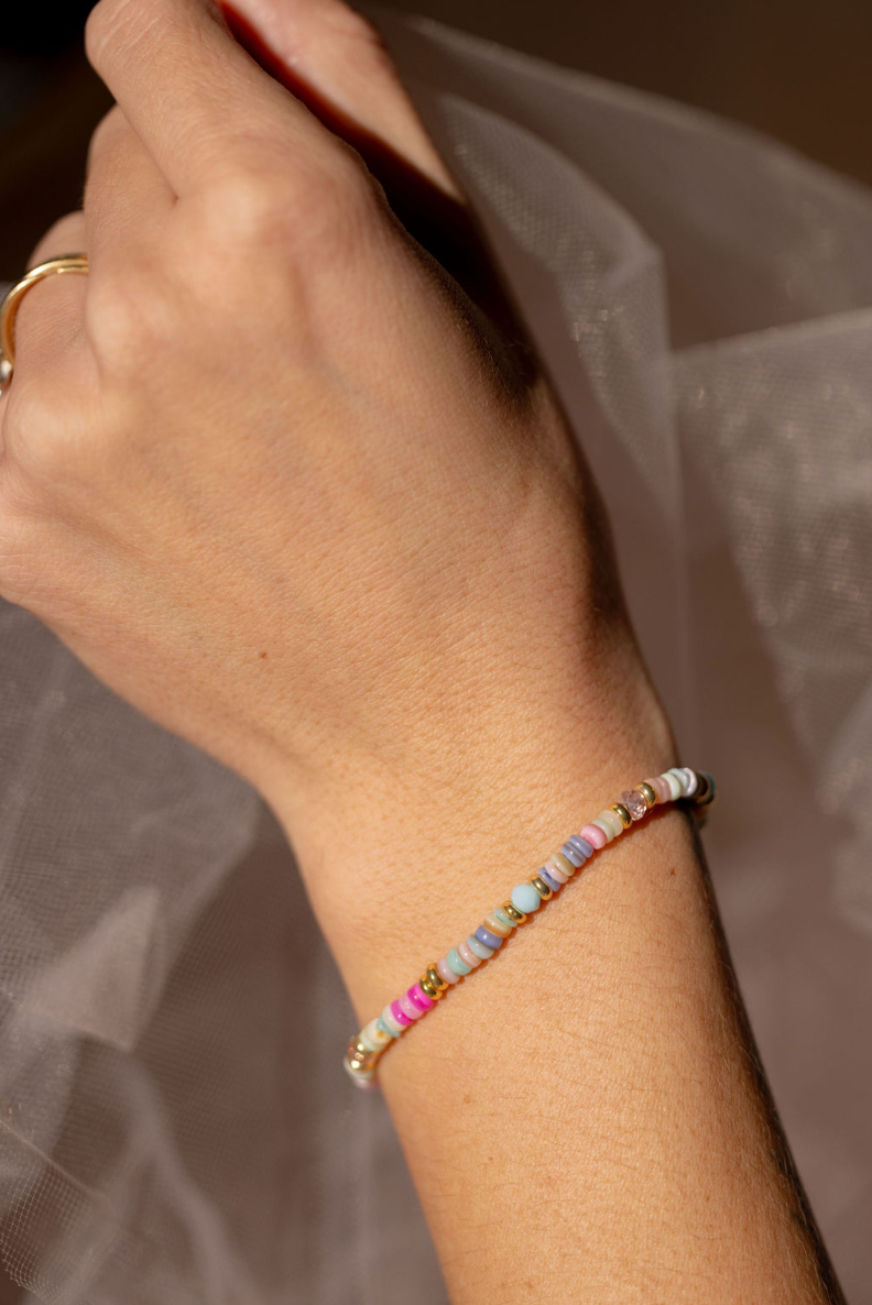 Aphrodite’s Aura Beaded Bracelet