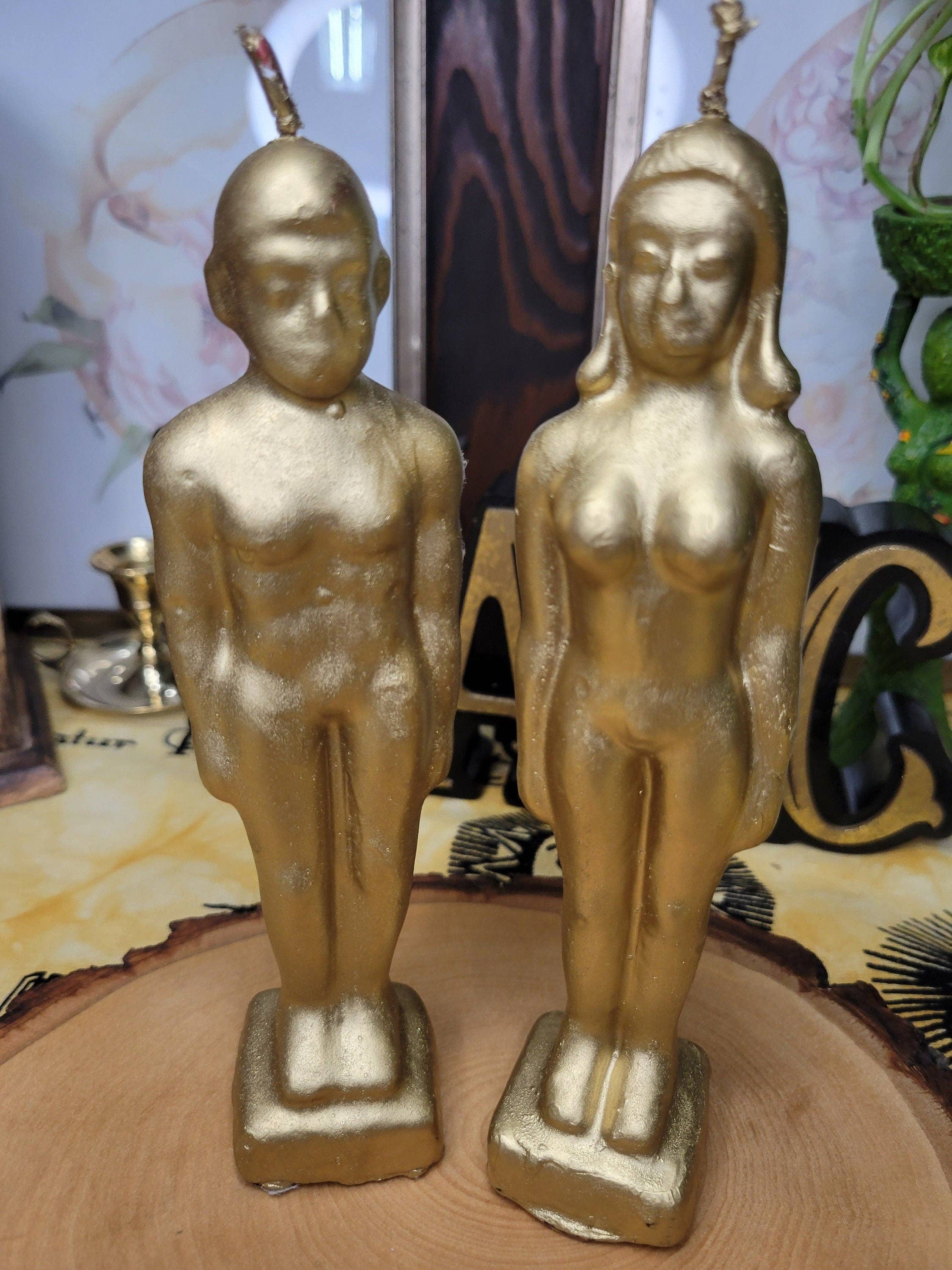 Candle Doll © Lady and Man in Gold