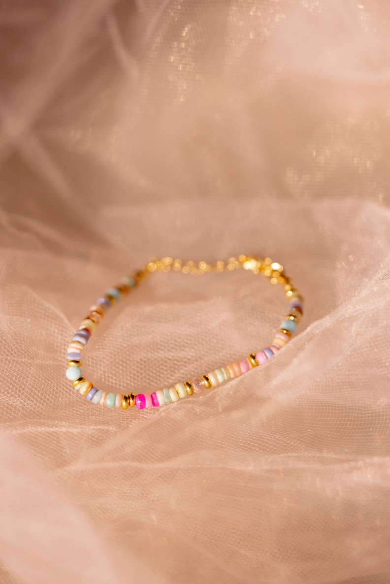 Aphrodite’s Aura Beaded Bracelet