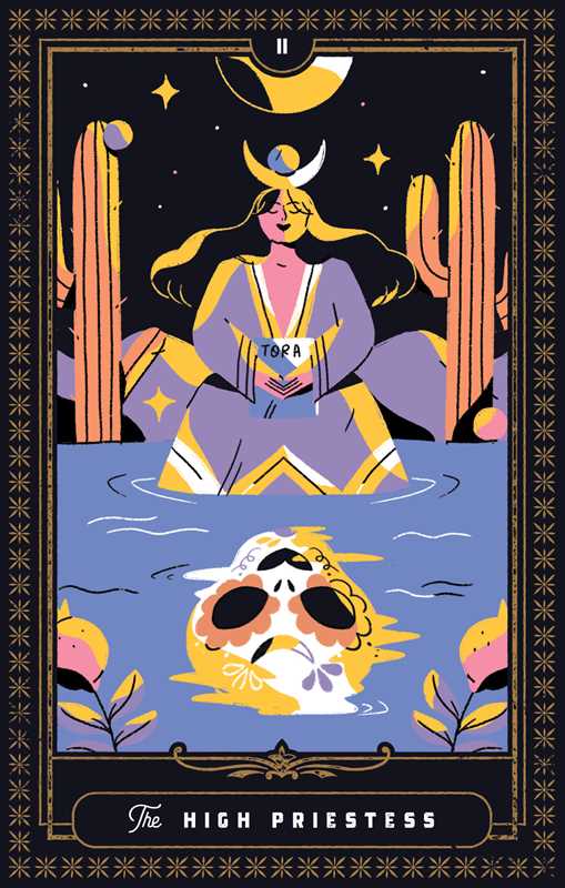 Baraja de Tarot y guía de las calaveras de azúcar por David A. Ross