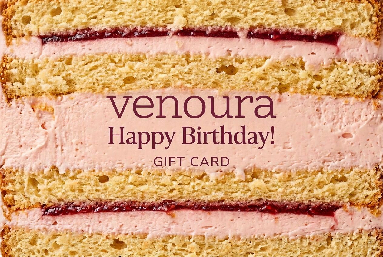 Birthday gift card using the holiday logo as the master reference