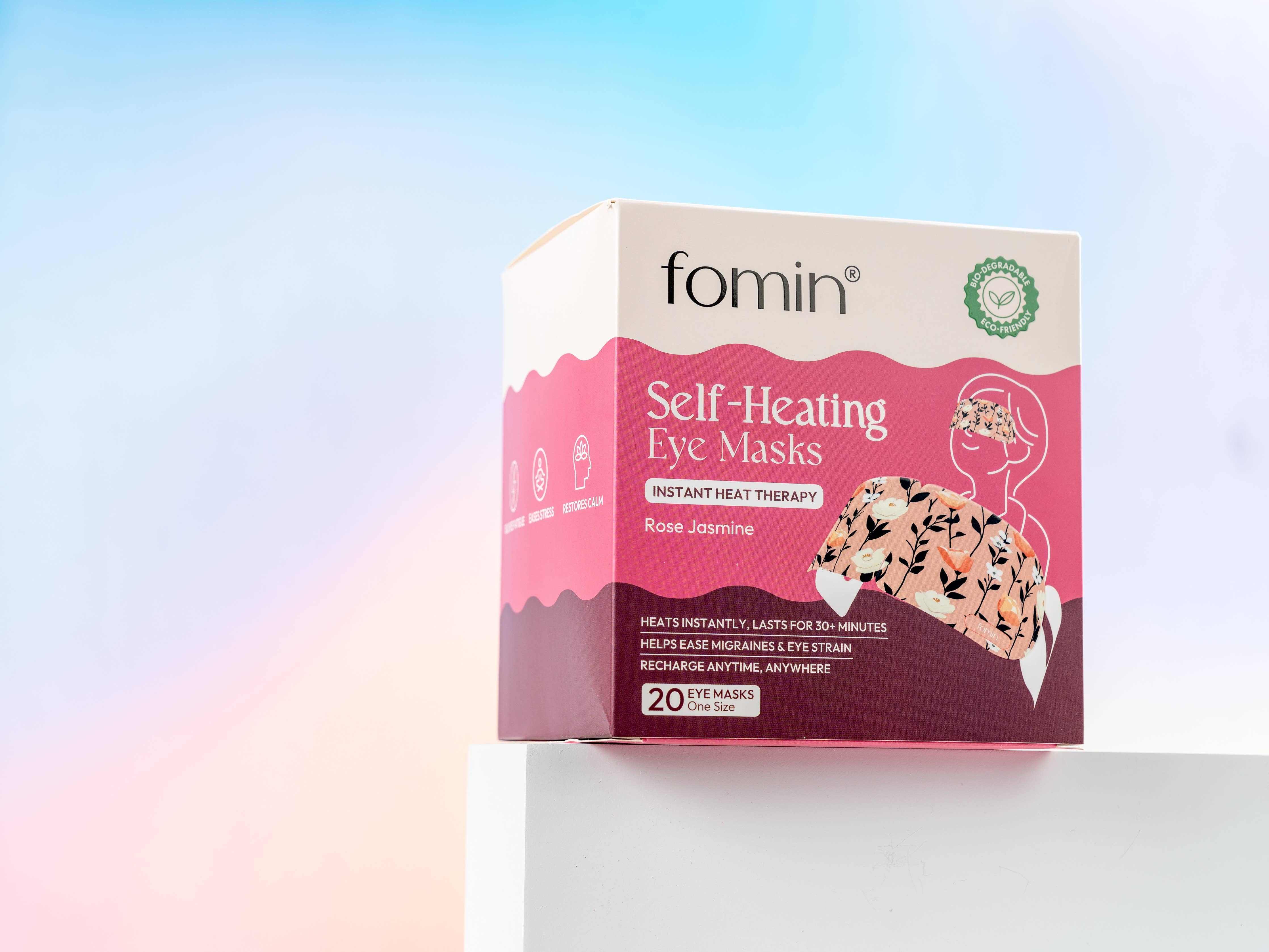 Self-Heating Eye Mask 20 Pack | Self Care | Migraine & Sleep