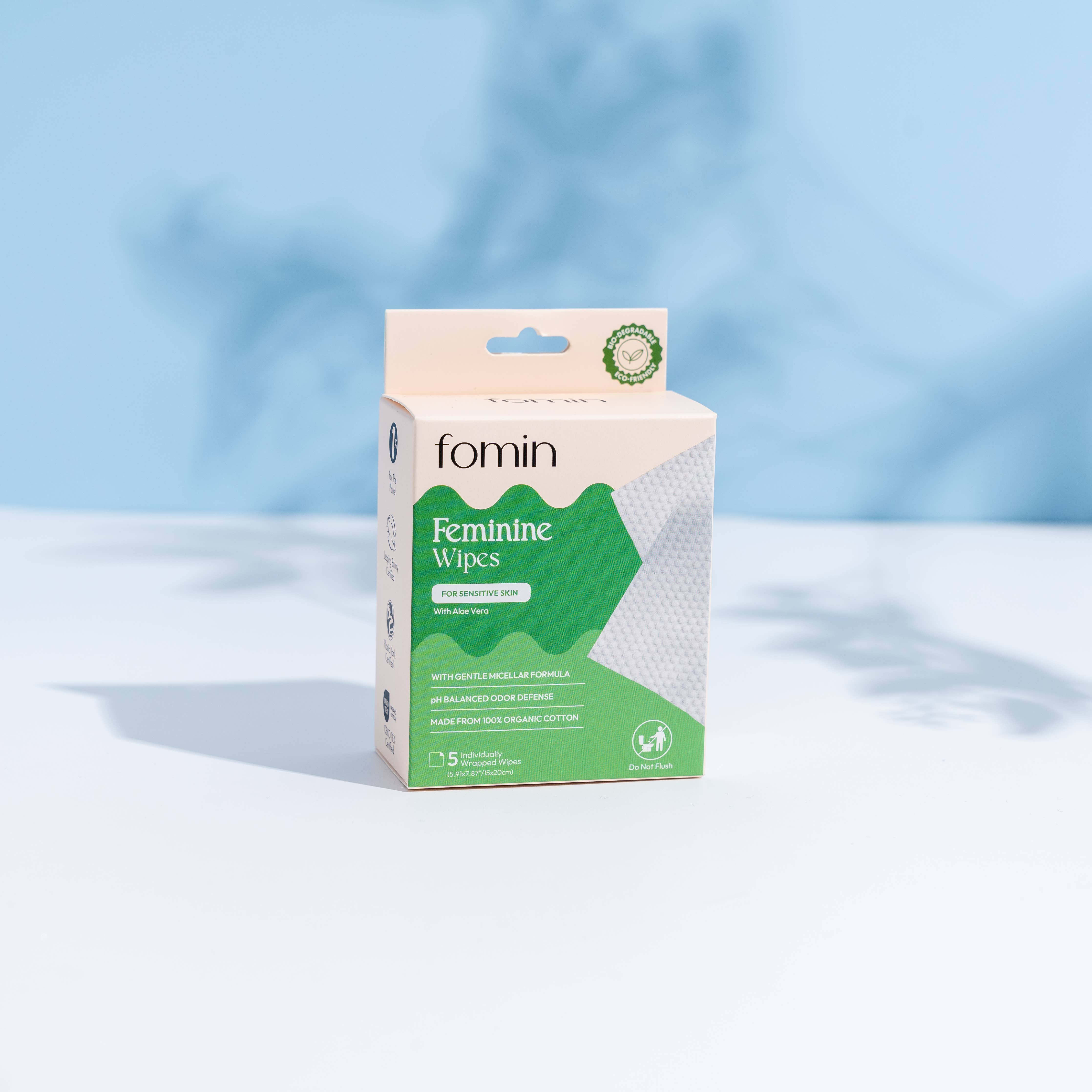 Feminine Wipes | Fragrance Free & Aloe Vera | Feminine Care