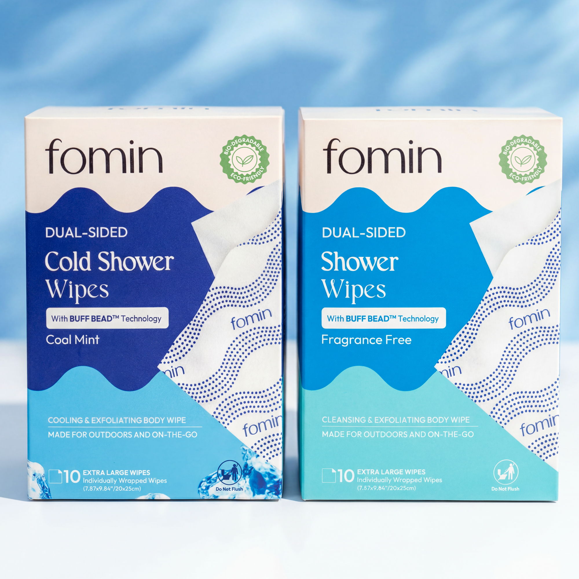 Shower Wipes | Travel, Post-Workout | Body Care