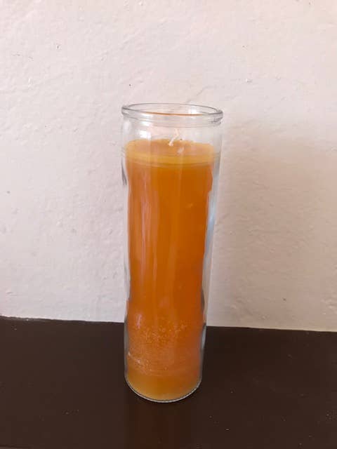Gold 7 Day Prayer Candle - Abundance, Positivity