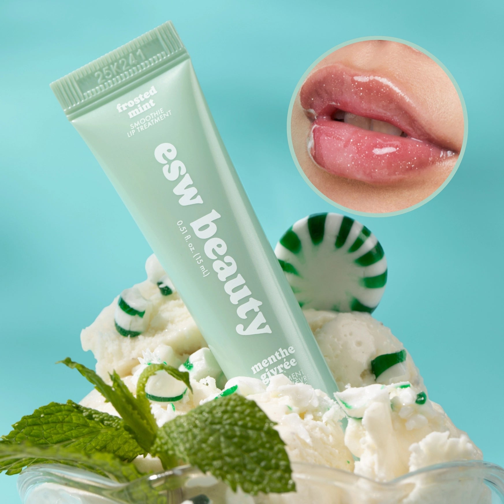 Frosted Mint Smoothie Enhanced Protection Lip Treatment