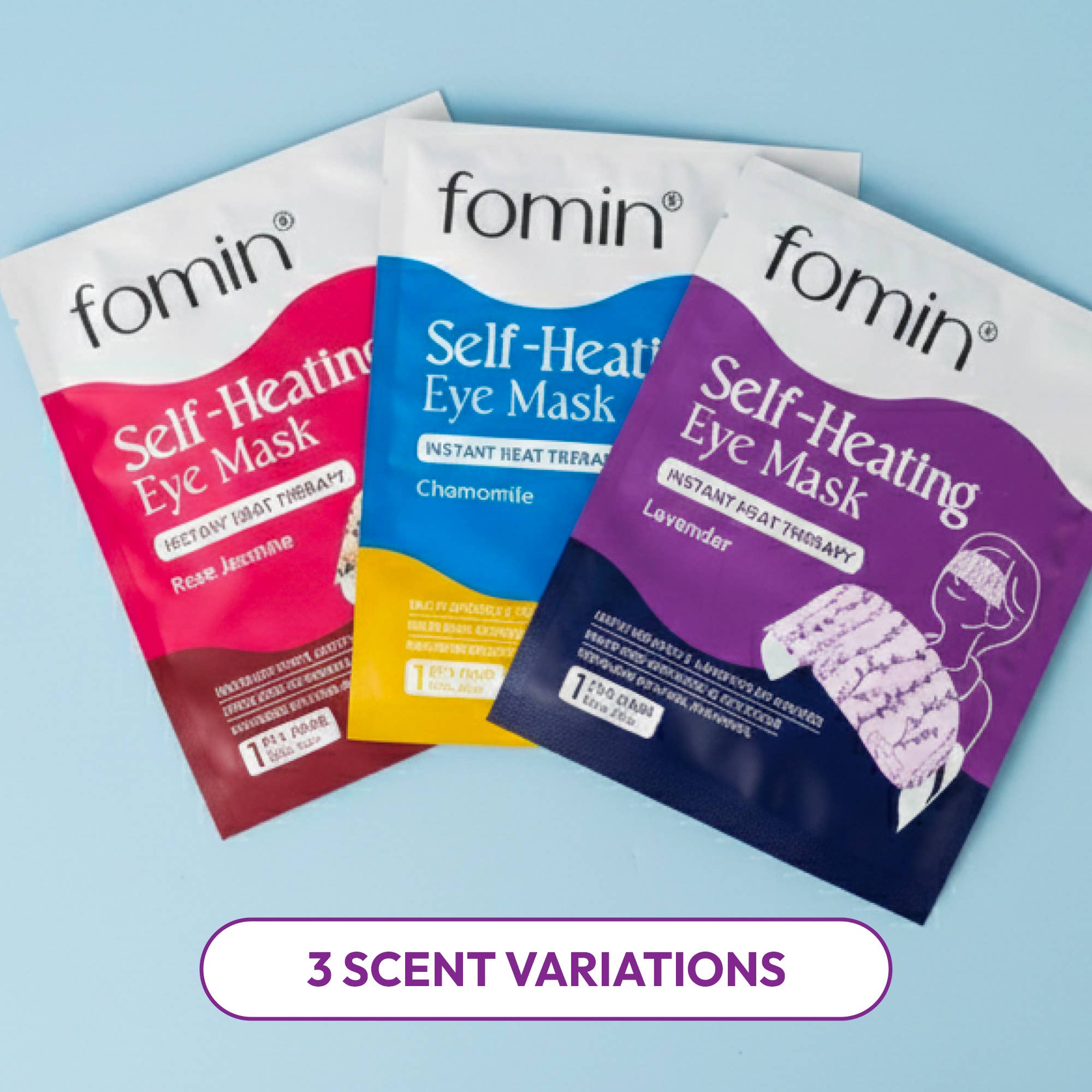 Self-Heating Eye Mask 20 Pack | Self Care | Migraine & Sleep
