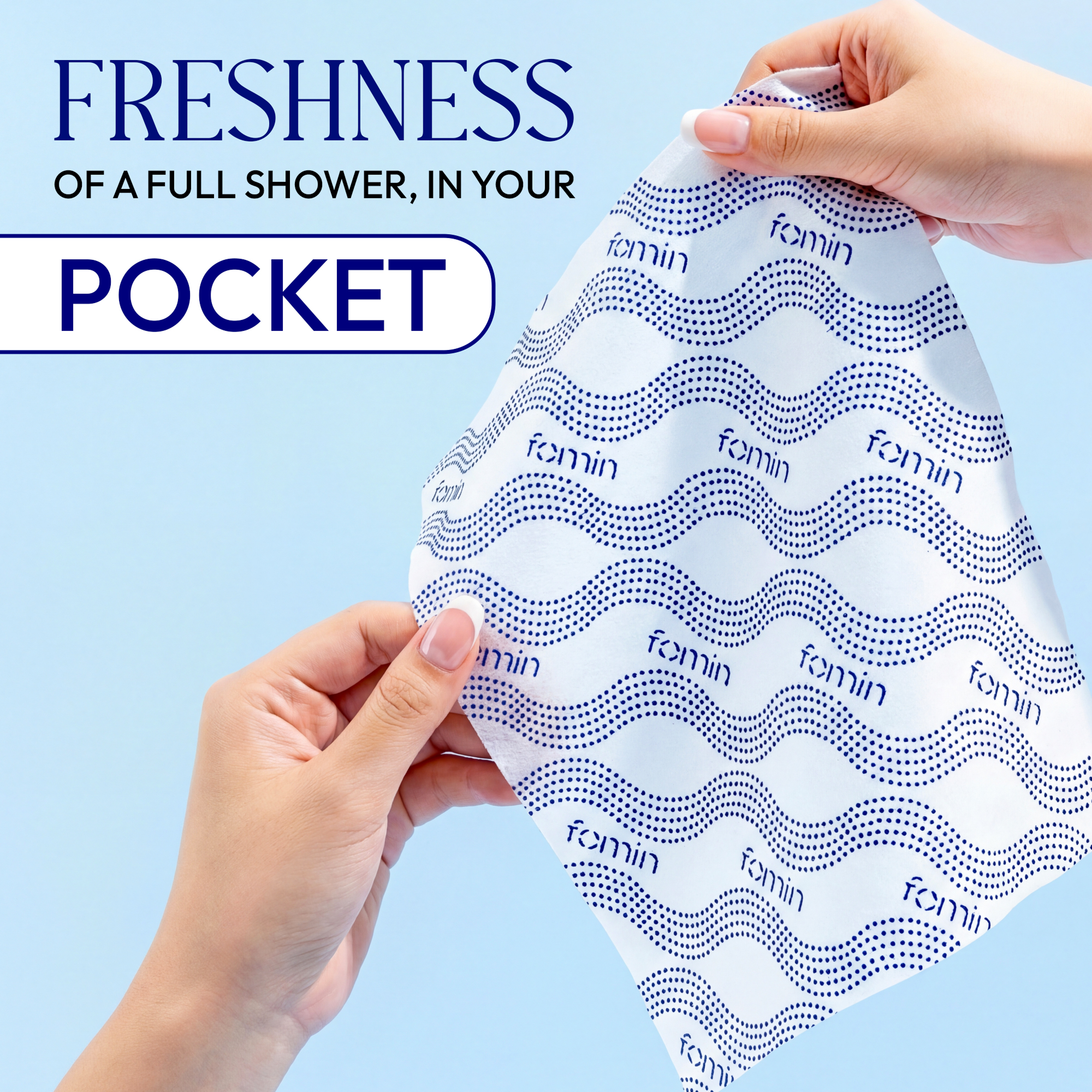 Shower Wipes | Travel, Post-Workout | Body Care