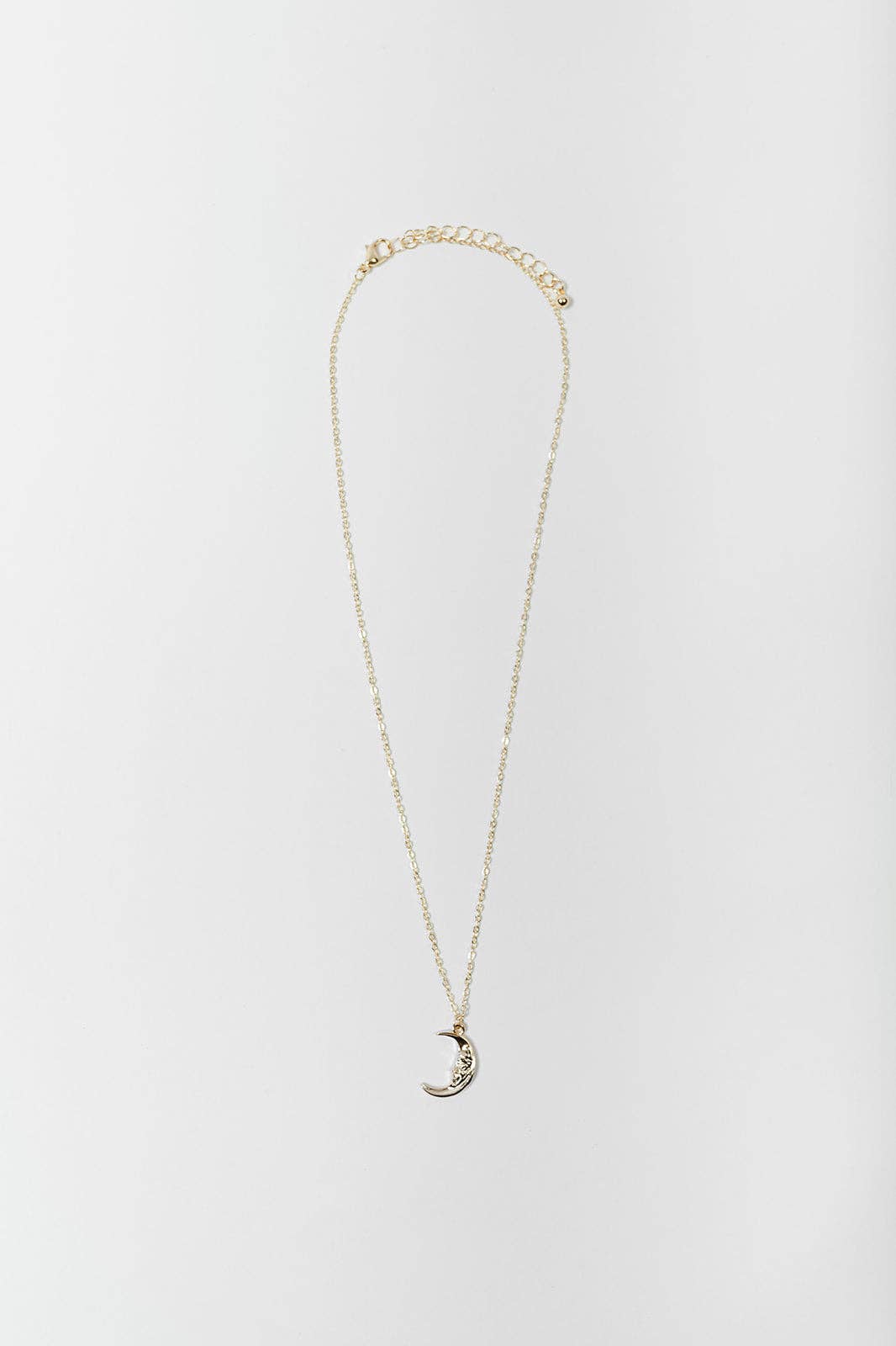 Simple Vintage Crescent Necklace