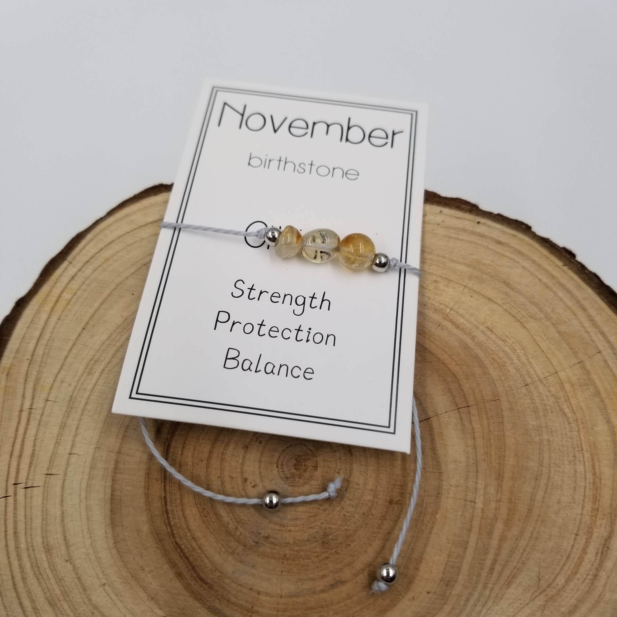 Zodiac Birthstone Bracelet